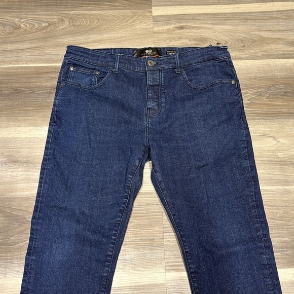 🚩 Crosshatch straight leg Men's Blue Jeans size 36 - Picture 4 of 9